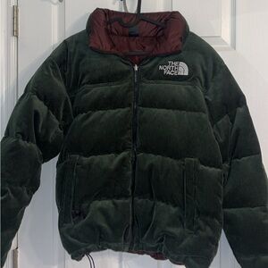 The North Face Forest Green Corduroy Jacket